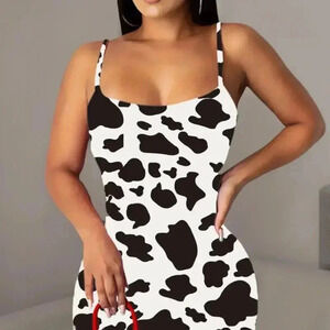 COPY - Print Spaghetti Strap Dress